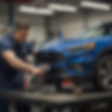 Illustration of Advanced Repair Techniques at Honolulu Ford Service