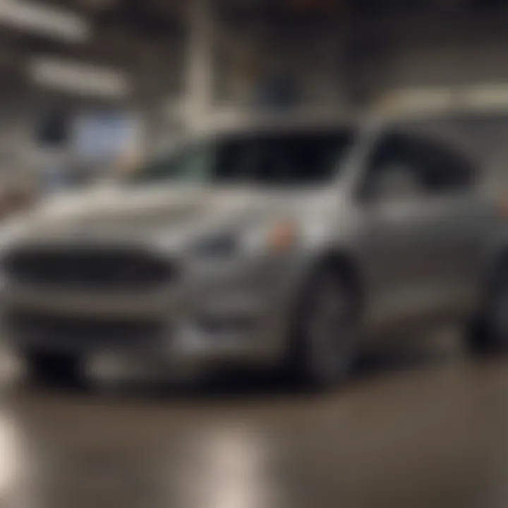 Advanced technology features in a Gene Messer Ford used car