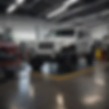 State-of-the-art service center at Alma Chrysler Jeep Dodge Ram