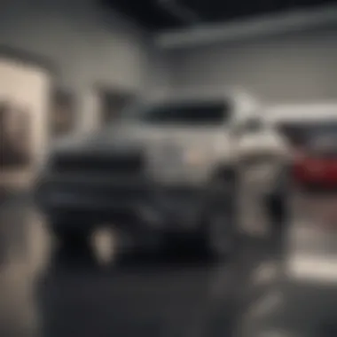 Innovative Elegance: Alma Chrysler Jeep Dodge Ram's Showroom Display Alma Chrysler Jeep Dodge Ram showroom showcasing innovation