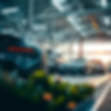 Sustainable Practices in Automotive Manufacturing Sustainable automotive manufacturing facility