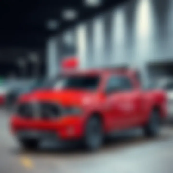 Diverse Range of Ram Truck Models at Autonation Lineup of various Ram truck models