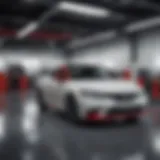 Showcasing Barberino Nissan's state-of-the-art service facility