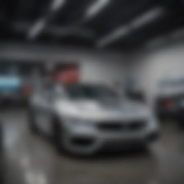 Diverse automotive offerings displayed in the Bayway showroom