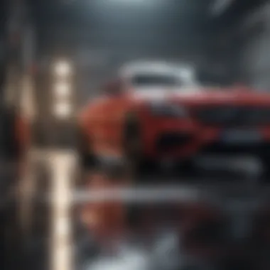 Specialized tools for Mercedes vehicle maintenance