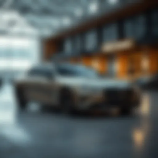 Elegant luxury sedan showcasing craftsmanship