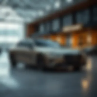 Craftsmanship in Luxury Sedans Elegant luxury sedan showcasing craftsmanship