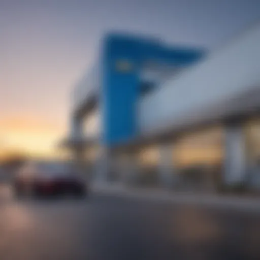 Exterior view of Bill Crispin Chevrolet showcasing its modern architecture.