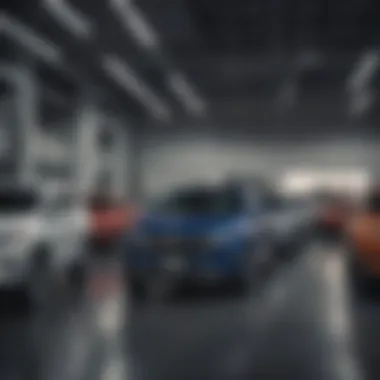 Diverse Chevrolet Inventory at Bill Crispin Chevrolet Showroom floor filled with a variety of Chevrolet vehicles.