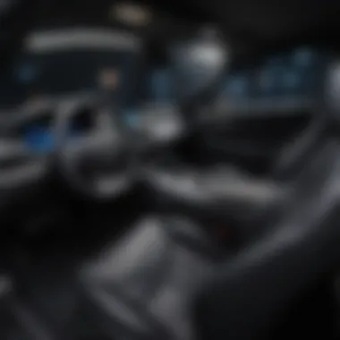 Black Panther Superhero Theme Lexus Vehicle Interior