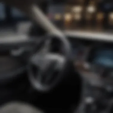 Luxury Features of a Modern Buick Model Interior view of a modern Buick model showcasing luxury features.