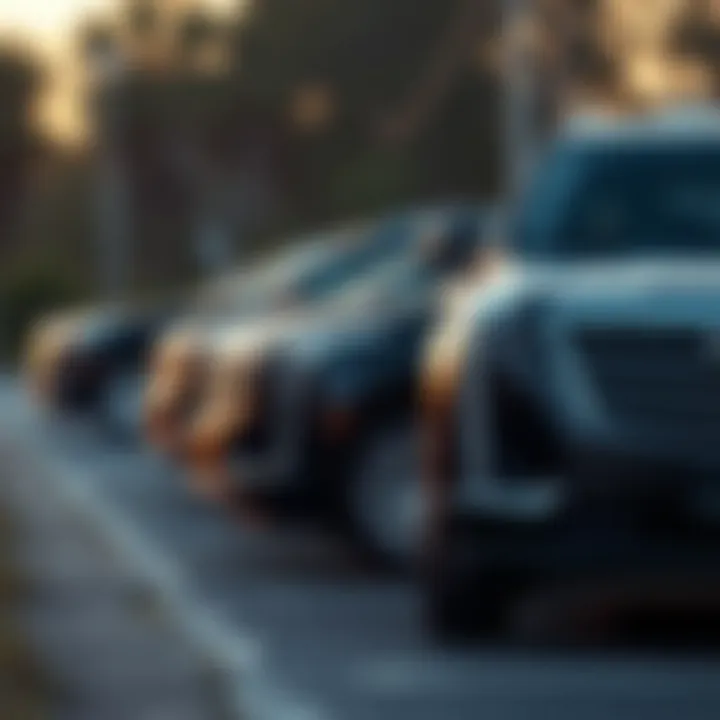 Comparative Analysis of Cadillac SUVs Comparison chart of Cadillac SUVs and competitors