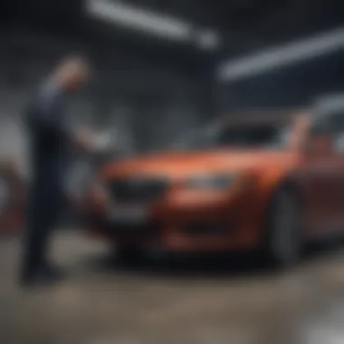 Meticulous Vehicle Inspection for Optimal Performance A technician performing a meticulous vehicle inspection