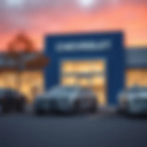 Exterior view of Carbone Chevrolet dealership in Utica
