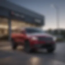 Exterior view of Carbone Chrysler Jeep Dodge Ram dealership