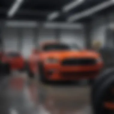 Service and Repair Facilities at Carbone Service bay at Carbone Chrysler Jeep Dodge Ram