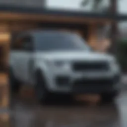 Chambers Range Rover exterior showcasing elegant lines and luxury design.