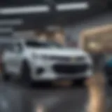 Showroom showcasing a variety of Chevrolet vehicles