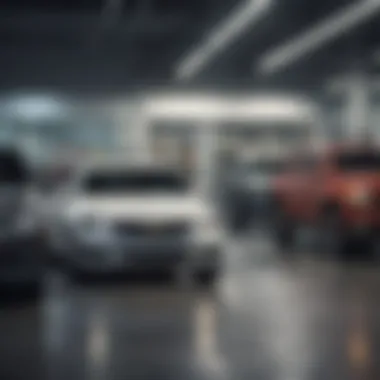 Modern Chevy Dealership Inventory Chevy dealership inventory displaying a range of modern vehicles
