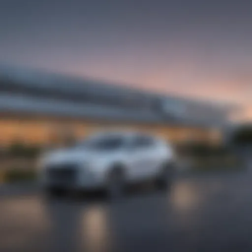 Exterior view of the Chevy dealership in McGregor showcasing the brand's latest models.