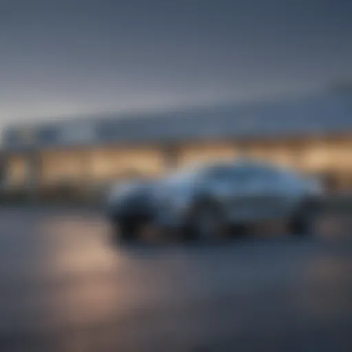 Exterior view of the Chevy dealership in Mooresville