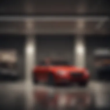 Elegance and Style at the Chrysler Showroom Luxurious Chrysler showroom ambiance