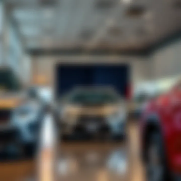 Inviting Showroom Experience at Ciocca Subaru Interior showroom filled with Subaru vehicles in a welcoming environment