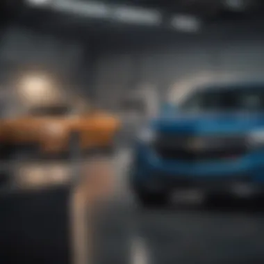 Interior Display of Latest Chevrolet Models Interior display featuring the latest Chevrolet models