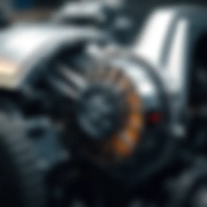 Innovative Electric Motor Design A close-up of an electric motor highlighting its innovative design.