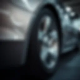 Close-up of a 2013 Chevy Cruze spare tire specification details