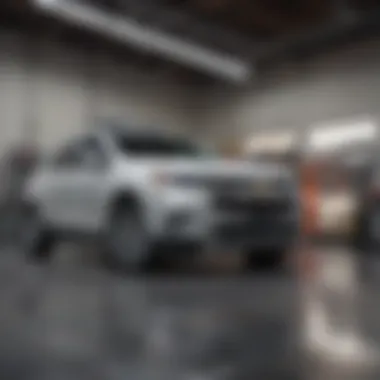 Webb Chevrolet Service Area with Advanced Tools Service area equipped with advanced tools and technology