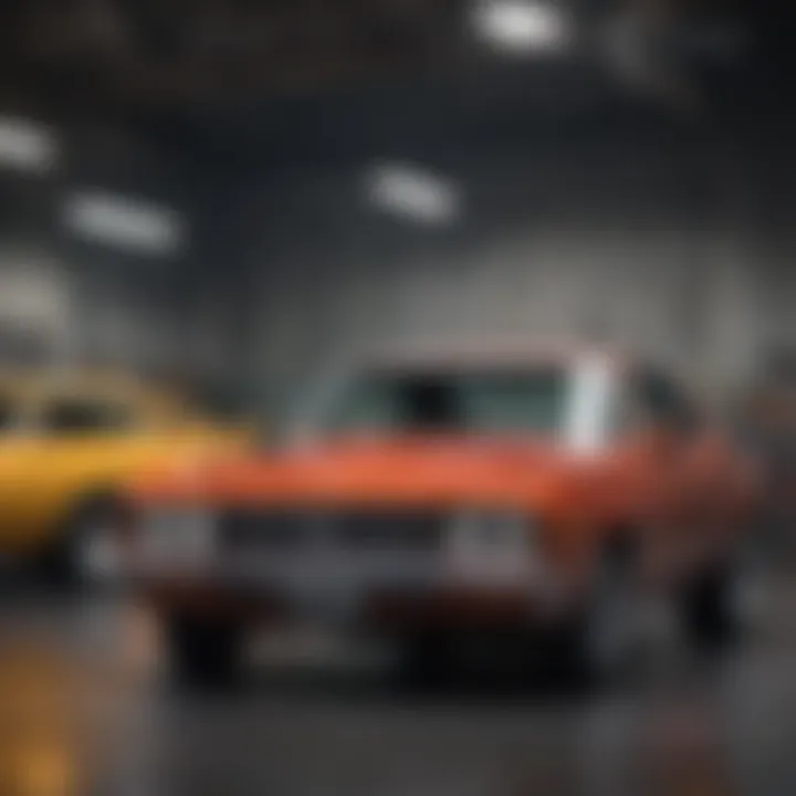 A vibrant display of OEM and aftermarket Cox Chevy parts