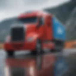 Cutting-edge technology of automatic driving trucks