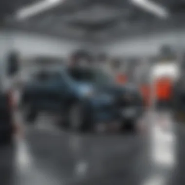 Innovative Service Center at Phil Smith Chevrolet Cutting-edge technology in the service center at Phil Smith Chevrolet