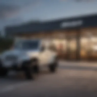 Innovative Architectural Design of Dave Smith Jeep Dealer Dave Smith Jeep Dealer Exterior