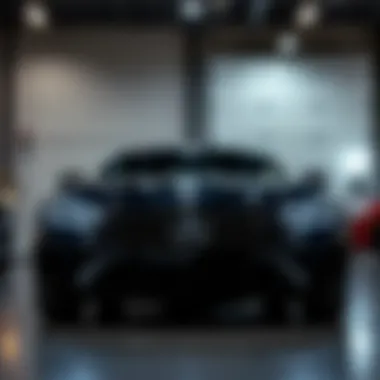 A professional discussing automotive trends with a potential buyer