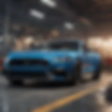 Skilled technicians working on vehicles