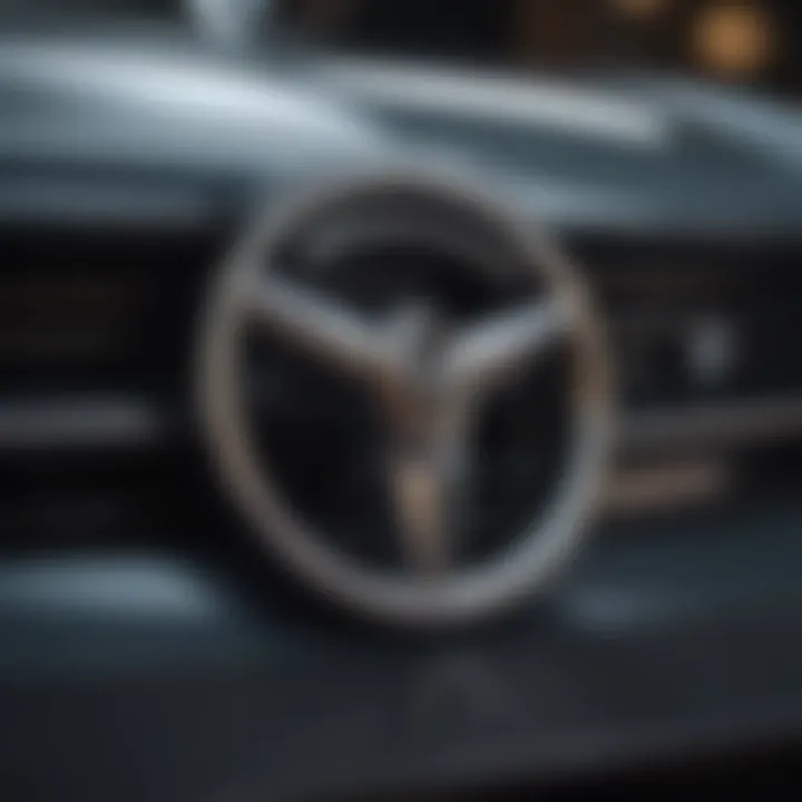 Elegant Mazda logo with a century emblem