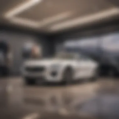 Luxurious Showroom of Elco Cadillac Showroom interior showcasing luxurious Cadillac models