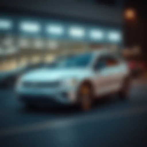 Electric Volkswagen Polo showcasing innovative design