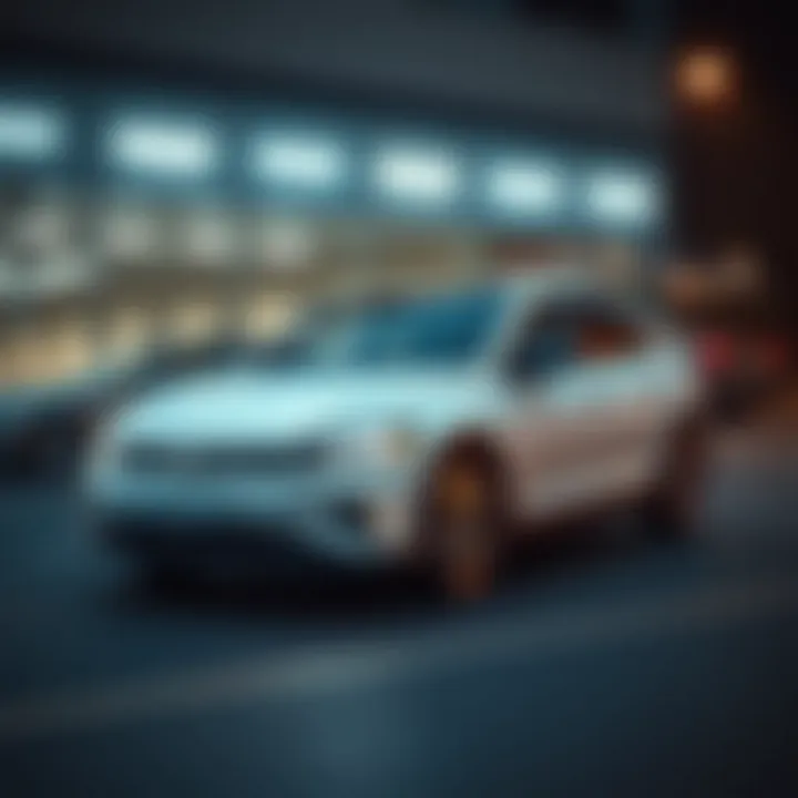 Electric Volkswagen Polo showcasing innovative design