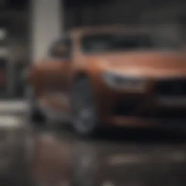 Sophisticated Maserati Ghibli Display Elegant Maserati Ghibli in Michigan showroom