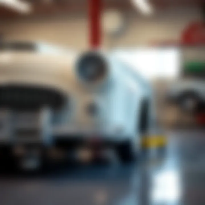 A classic car restoration project at Encore Auto