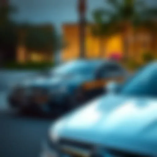 A sleek Mercedes-Benz parked in a luxury setting in West Covina