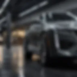 Exterior view of Beck and Masten Cadillac showcasing luxury design
