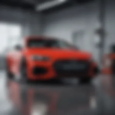 Audi Service Center in Williamsville Service center showcasing Audi maintenance standards
