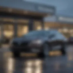 Exterior view of a Buick dealership in Melbourne, FL