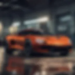 Modern Car Financing Concept