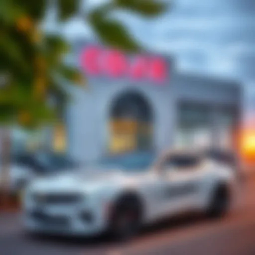 Exterior view of CDJR Paramus dealership