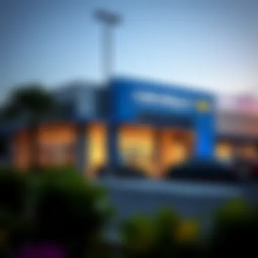 Chevrolet dealership exterior in Tampa